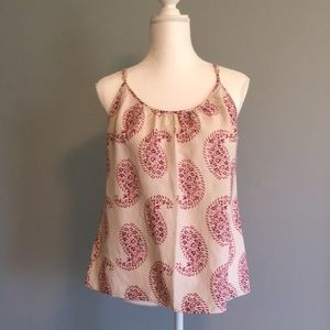 Loft linen and rayon blend cami Medium